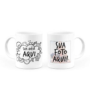 Caneca Personalizada Branca 320 ml