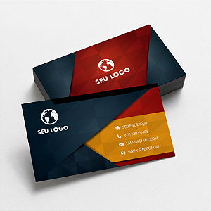 CARTÕES DE VISITA COUCHÊ 300G VERNIZ UV TOTAL FRENTE - 4X4 - 1000unid