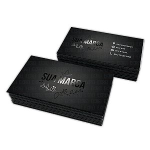 CARTÕES DE VISITA COUCHÊ 300G LAMINAÇÃO FOSCA VENIZ LOCALIZADO F/V - 4X4 - 1000unid