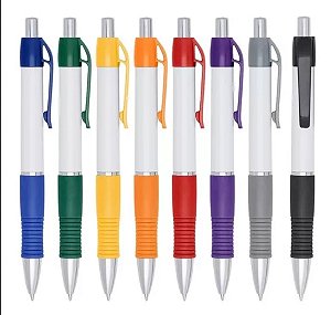 100 Canetas Mod. 5034 Impressão Colorida