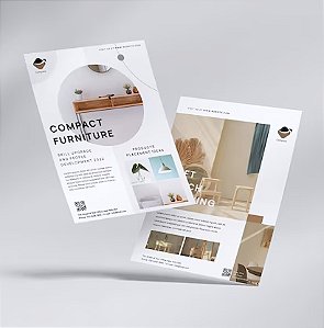 Panfleto 10x15 Frente e Verso Colorido Papel Couchê 90g 1000unds