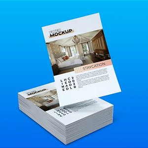 Panfleto 10x15 Frente Colorido Papel Couchê 90g 10,000 unds