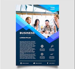 Panfleto 15x21 Frente Colorido Papel Couchê 90g 3000 Unds