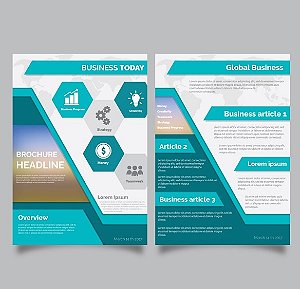 Panfleto 15x21 Frente e Verso Colorido Papel Couchê 90g 10,000 unds