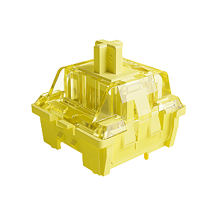 Switch Para Teclado Mecânico Akko Kit 45 Unidades Cream Yellow V3
