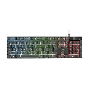 Teclado Gamer Trust Gxt 835 Azor Led