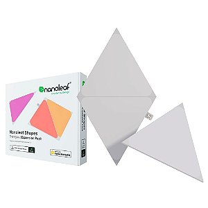 Nanoleaf Shapes Triangles Expansion Com 3 Painéis Branco