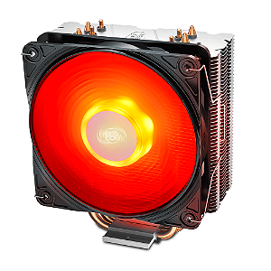 Cooler DeepCool Gammaxx 400 V2 Led Vermelho 120mm Amd/Intel