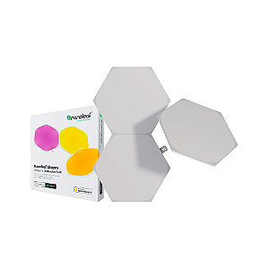 Nanoleaf Shapes Hexagon Expansion Com 3 Painéis Branco