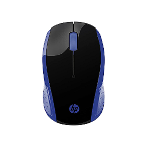 Mouse Hp 200 Sem Fio 2.4Ghz Preto Azul