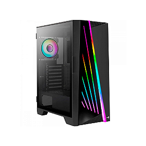 Gabinete Gamer Aerocool Mirage V1 Preto Atx Mid Tower