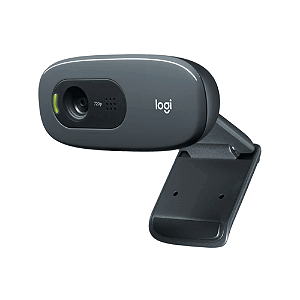 Webcam Logitech C270 Hd 720p 30fps Microfone Usb 960-000694