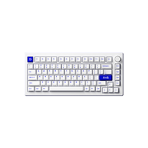 Teclado Gamer Akko Mod 007 Pc Blue On White Switch Piano