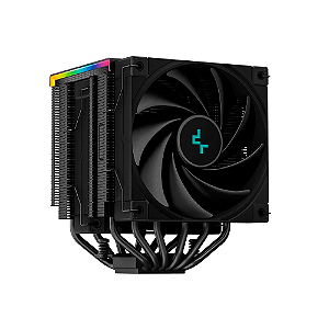 Cooler Para Cpu Deepcool Ak620 Digital Preto Dual Tower 12cm