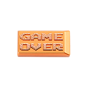 Keycap Tecla Gamer Zomoplus Game Over