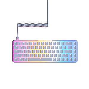 Teclado Mecânico Fnatic Streak65 Low Profile Speed Branco