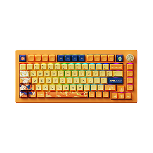 Teclado Mecânico Akko Dragon Ball Super Goku 5075B Crystal