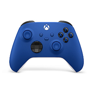 Controle Sem Fio Xbox Series S X e PC Shock Blue Azul
