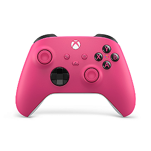 Controle Sem Fio Xbox Series S X e PC Deep Pink Rosa