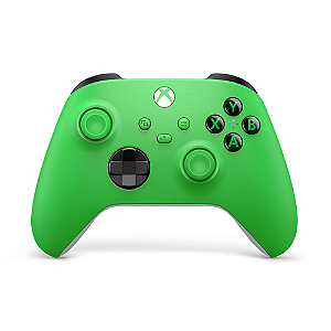 Controle Sem Fio Xbox Series S X e PC Velocity Green Verde