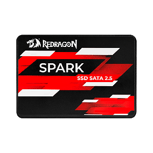 SSD Sata Redragon Spark 2,5" 480Gb 550MB/s Leitura