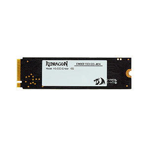 SSD M.2 Redragon Ember 3.0 1Tb 2,4GB/s Leitura e Gravação