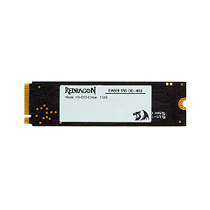 SSD M.2 Redragon Ember 3.0 512gb 2,4GB/s Leitura e Gravação