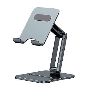 Suporte de Metal Baseus Dobrável Biaxial Tablets e Celulares