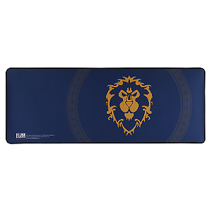 Mousepad Redragon World of Warcraft Aliança 300x800x3mm Azul