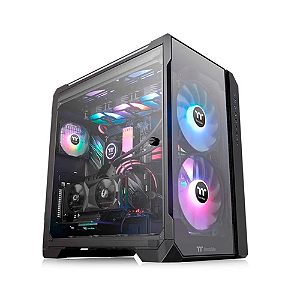 Gabinete Thermaltake View 51TG Full Tower Com 3 Fans ARGB CA-1Q6-00M1WN-00 Preto
