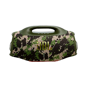 Caixa de Som Bluetooth JBL Boombox 4 Auracast Bass Boost Camuflada