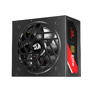 Fonte Gamer Redragon Master RGMS 850W 80 Plus Gold Full Modular Preto
