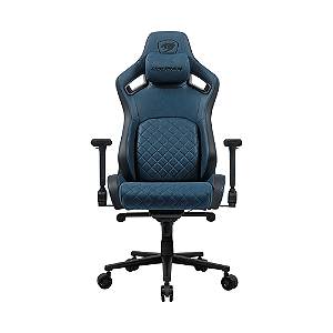 Cadeira Gamer Cougar Defensor S Navy Blue F Até 150Kg Azul