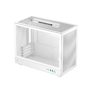 Gabinete Gamer DeepCool CH160 Plus Micro ATX Sem Fan Branco