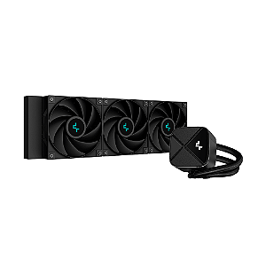 Water Cooler 360mm Deepcool LS720S Zero Dark Preto