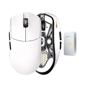 Mouse Gamer Lamzu Maya X 8K 30000 DPI Branco