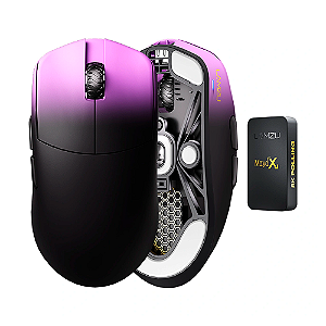 Mouse Gamer Lamzu Maya X 8K 30000 DPI Roxo