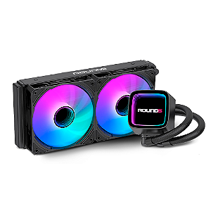 Water Cooler Gamer Round5 Euros 240 ARGB Preto