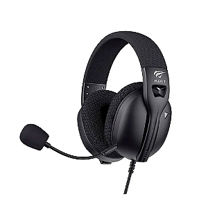 Headset Gamer Havit Fuxi-H5D 3,5mm Com Fio Preto