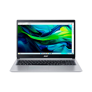 Notebook Acer Aspire 5 Ryzen 5 5500U 8GB DDR4 256GB SSD 15.6 Full HD IPS Linux Prata