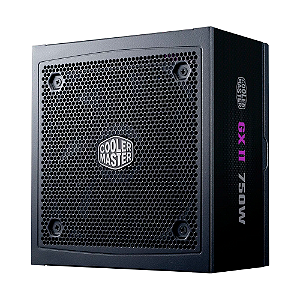 Fonte Gamer Cooler Master Modular GX II 750w 80 Plus Gold Preto