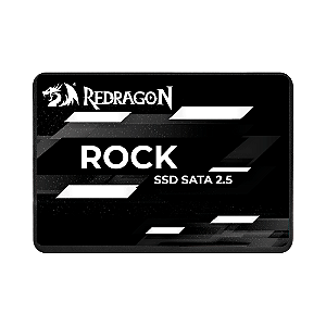 SSD Redragon Rock 240GB SATA III Leitura 520MB/s Gravação 470MB/s