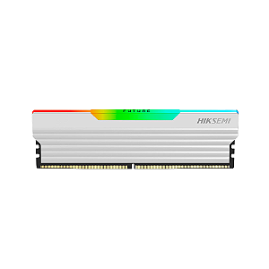 Memoria RAM Desktop Hiksemi Future 16GB 3200MHz RGB Branco