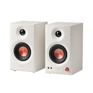 Caixa de Som Monitor de Áudio Edifier 36W RMS Bluetooth 5.4 Hi-Res MR3 Branco