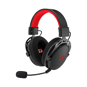 Headset Gamer Redragon Cragblade Pro Sem Fio Preto