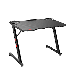 Mesa Gamer Redragon 110cm Fibra de Carbono GD-1101E-S Preto