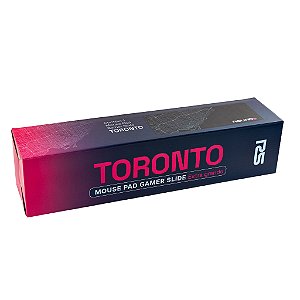 Mousepad Gamer Round5 Slide Toronto Map XL 900x400mm Preto