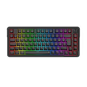 Teclado Gamer Mecânico Redragon EISA Pro RGB Switch Dragon Chant Linear Preto