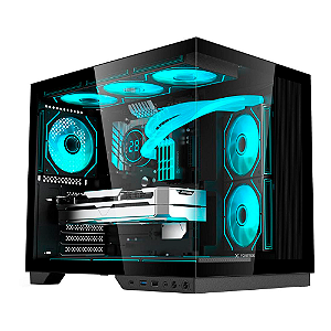 Gabinete Gamer Fortrek Clarity Max Preto