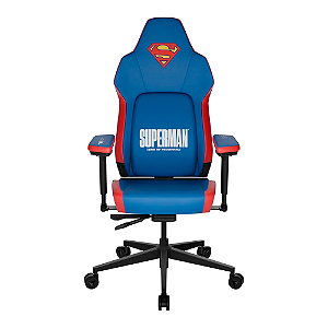 Cadeira Gamer ThunderX3 Core Smart Superman Azul e Vermelho